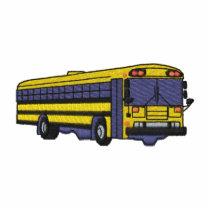 School Bus embroidered shirts by ZazzleEmbroidery School Bus embroidered shirts