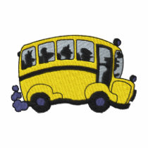 School Bus embroidered shirts