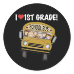 School Bus I Love 1st Grade