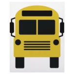school bus icon letterhead