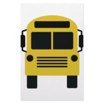 school bus icon stationery