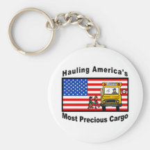 School Bus Key Chain - Customized