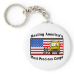 School Bus Key Chain - Customized