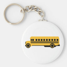 School bus key chains