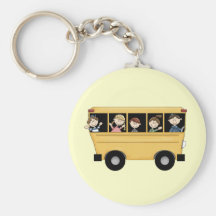 School Bus Key Chains