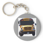 School bus keychain