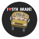 School Bus Love 5th Grade