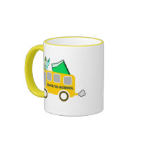 School Bus Coffee Mugs