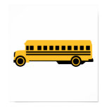 School bus posters