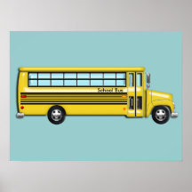 School Bus Posters