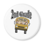 School Bus with Kids 2nd Grade