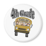 School Bus with Kids 4th Grade