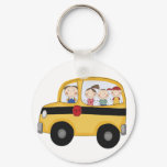 School Bus with Kids T-shirts and Gifts