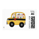 School Bus with Kids T-shirts and Gifts