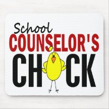 School Counselor's Chick Mouse Pad