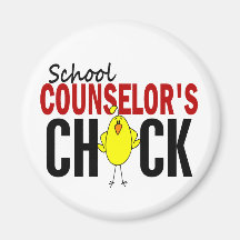 School Counselor's Chick Refrigerator Magnets