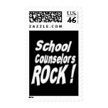 School Counselors Rock ! Postage Stamp