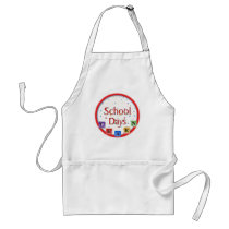 School Days Blocks aprons