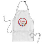 School Days Blocks Aprons