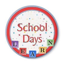 School Days Blocks magnets by Spice School Days Blocks magnets