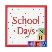 School Days Blocks magnets by Spice School Days Blocks magnets