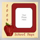 School Days Scrapbook Page posters