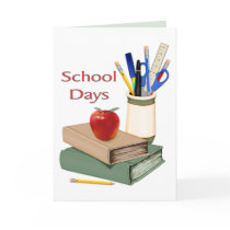 School Days Still Life cards