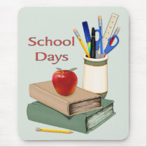 School Days Still Life mousepads by Spice School Days Still Life mousepads