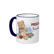 School Days Teddy - Preschool Teacher mug