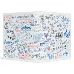 School Doodles Binder