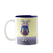 School Girl Anime Art Gallery Character mugs by amberdawn7 School Girl Anime Art Gallery Character mugs