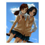 school, girls, girl, anime, manga, illustartion,