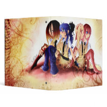 School Girls Vinyl Binders