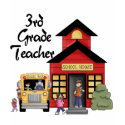 School House 3rd Grade Teacher Tshirts and Gifts by school_teacher School House 3rd Grade Teacher Tshirts and Gifts