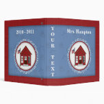 School House Personalized Photo Album 3 Ring Binders