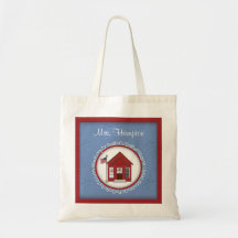 School House Personalized Teacher's Bag