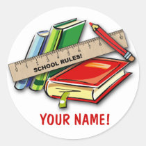 SCHOOL ID LABELS! stickers