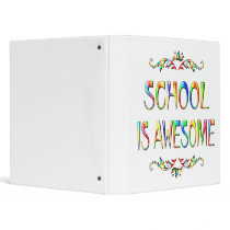 School is Awesome binders by SchoolAids School is Awesome binders