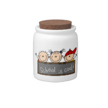 School is Cool Candy Jars