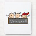 School is Cool mousepads