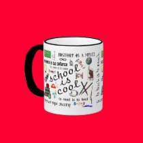 School is Cool mugs