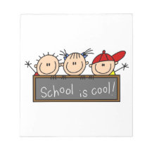 School is Cool Note Pad