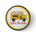 School is Cool School bus Buttons