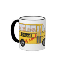 School is Cool School bus mugs by Spice School is Cool School bus mugs