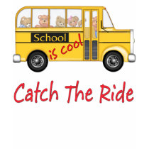 School is Cool School bus t-shirts by Spice School is Cool School bus t-shirts