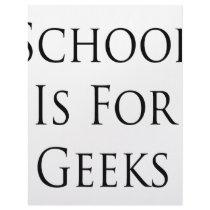 School Is For Geeks letterhead