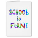 School is Fun cards