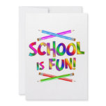 School is Fun Announcements