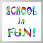 School is Fun Poster