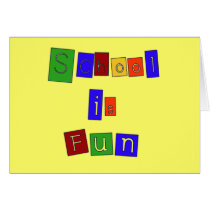 School is Fun Tshirts and Gifts cards